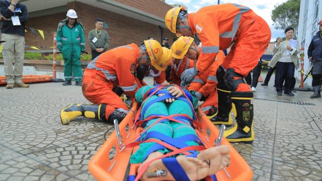 Simulacro Habilidades de rescate en mina - 16, 17 y 18 de Septiembre 2024 - China 