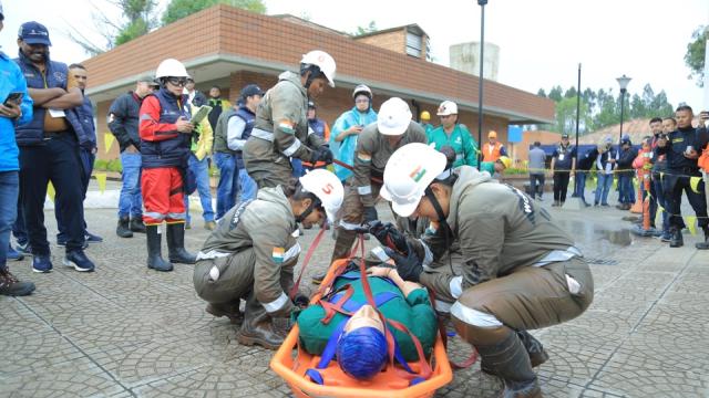 Simulacro Habilidades de rescate en mina - 16, 17 y 18 de Septiembre 2024 - India
