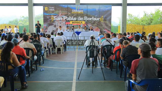 Mesa de diálogo San Pablo de Borbún